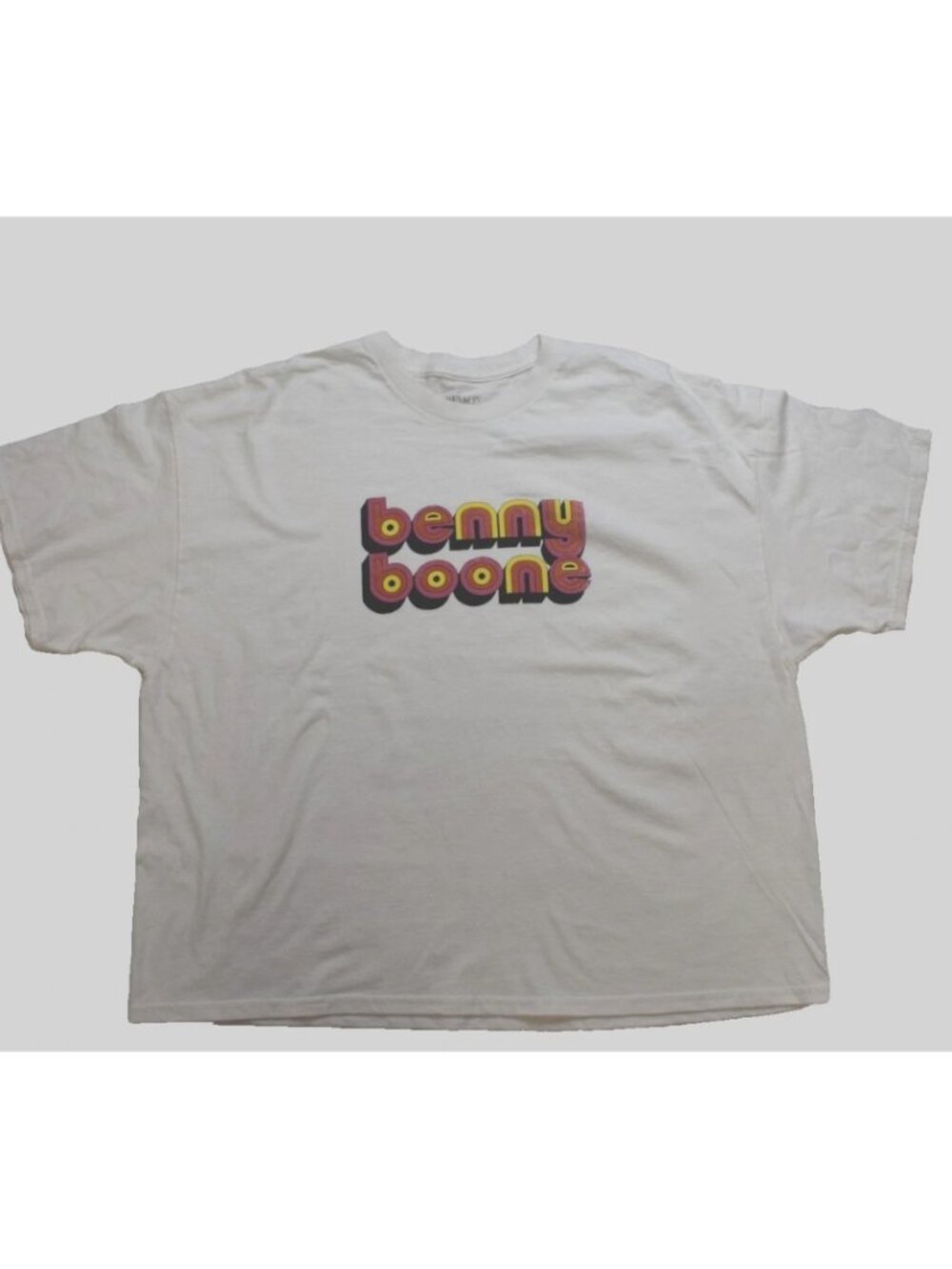 Benson Boone Womens Benny Boone 70s Style Vintage Washed White Shirt New 2XL